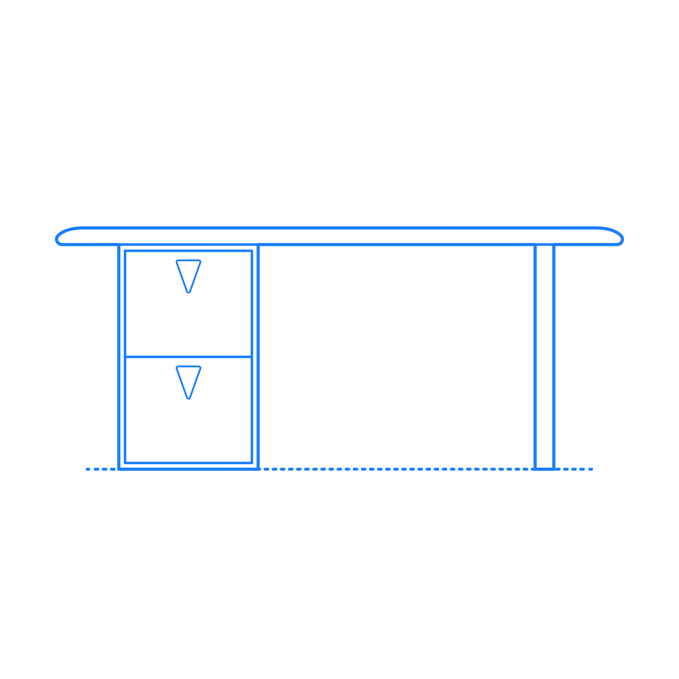 Furniture Desks Werk 1 Desk Tracing Svg Vector Free Vectors